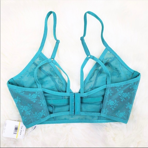 NWT Free People Isabella Mesh Bralette - Picture 7 of 8